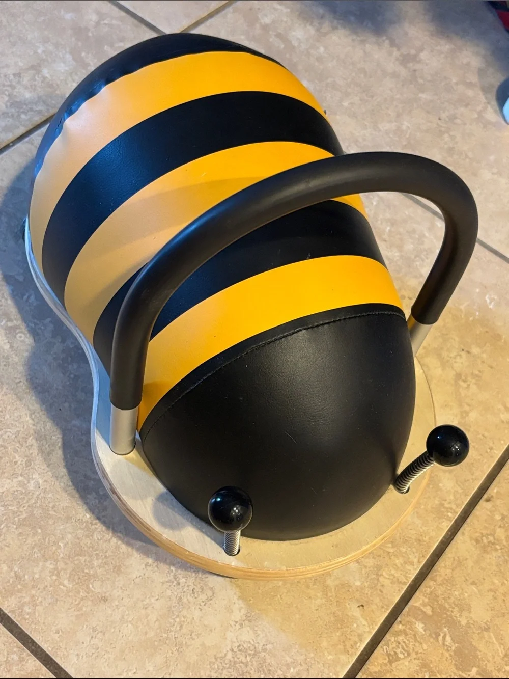 The Original Wheely Bug Ride-On Toy - Yellow & Black